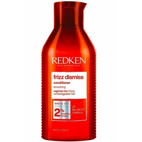 фото Redken frizz dismiss - кондиционер для гладкости и дисциплины волос 500 мл