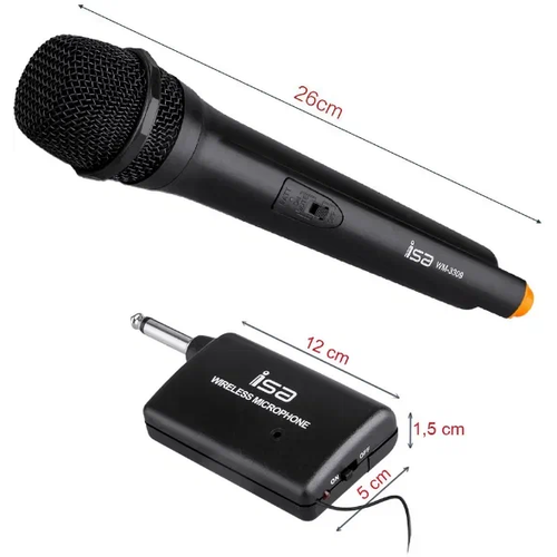 Беспроводной микрофон универсальный динамический для вокала для караоке для подкастов для конференций концертный с приемником 95000₽