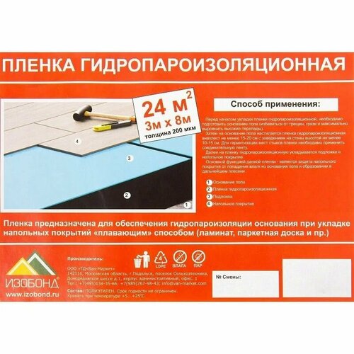 Пленка гидропароизоляционная 