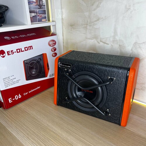 Активный автомобильный сабвуфер E5-olom 6 7129₽