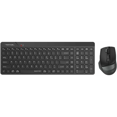 Клавиатура и мышь беспроводные A4Tech Fstyler FG2400 Air2 черный USB радио 2498₽