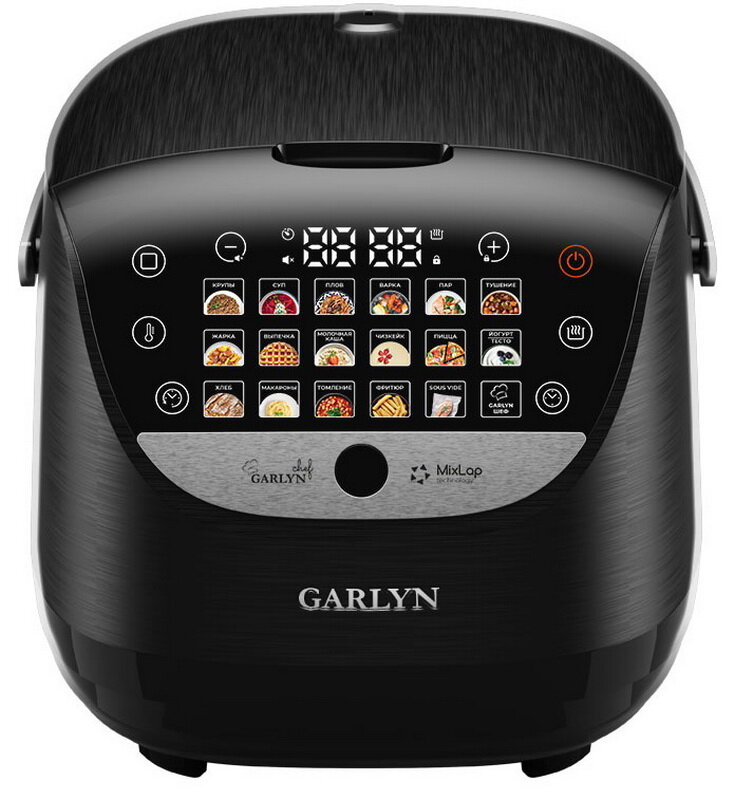 Мультиварка Garlyn MR-Pro 20, дисплей, 18 программ, чаша 5 л — фото 1