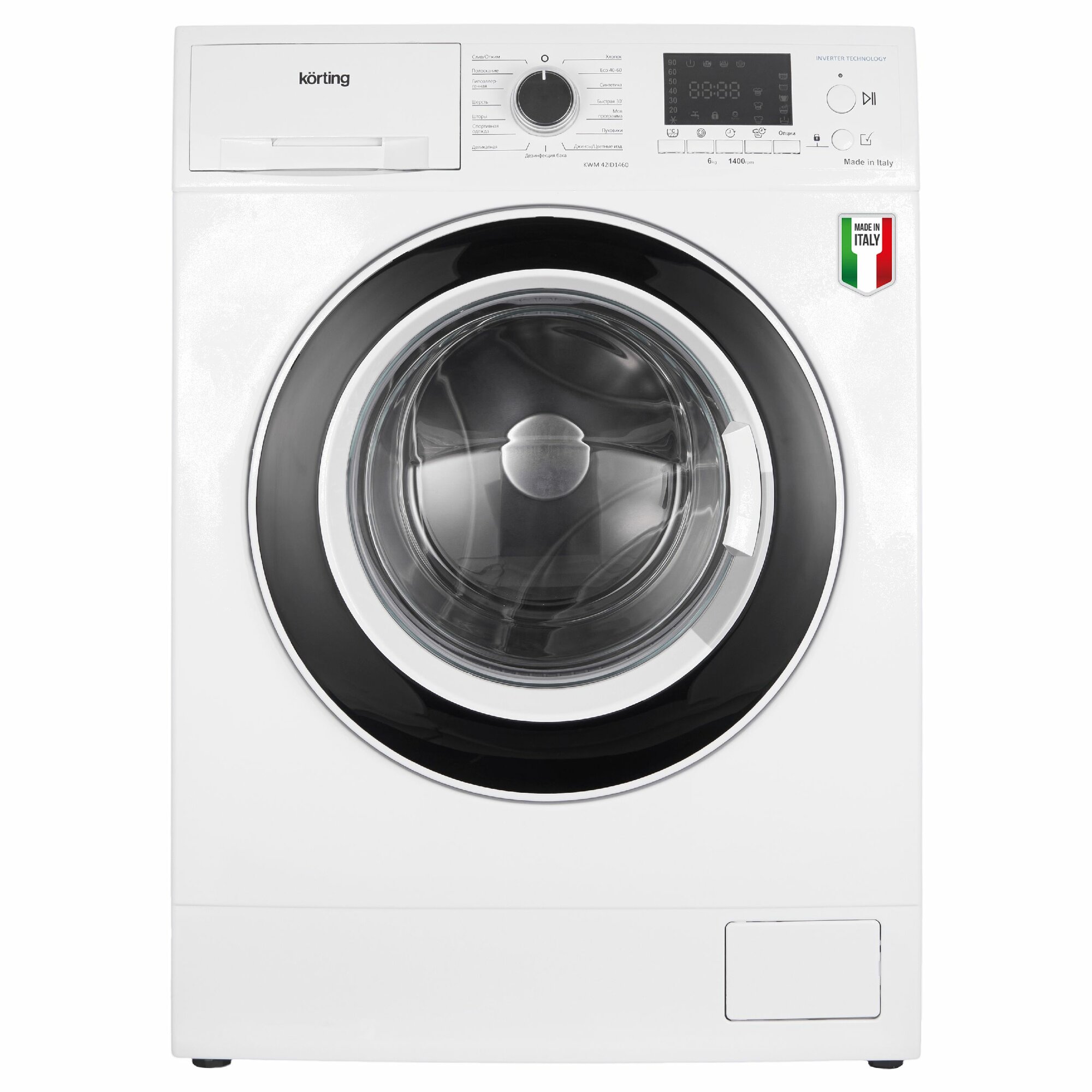 Стиральная машина Korting KWM 42ID1460, белая