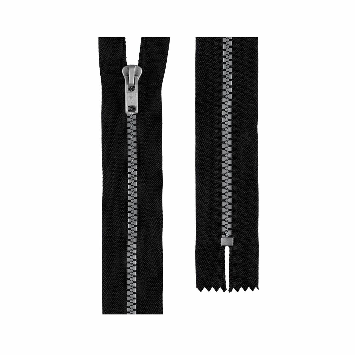 Молния трактор "GAMMA" G304 16 см Тип 4 10 шт. неразъёмная №000 под алюминий