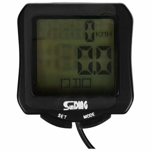 Велокомпьютер 15 функций, проводной, SD-570A 9234575