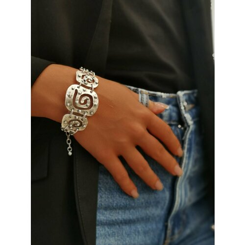 Браслет-цепочка 1 шт серебристый 890₽