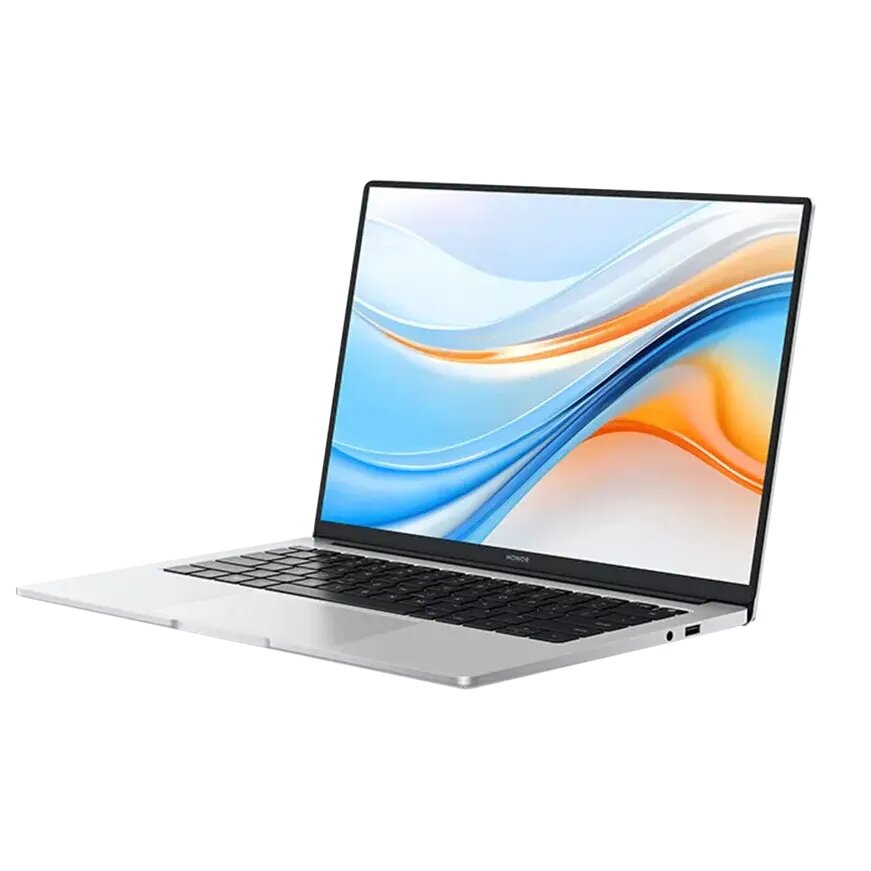 Ноутбук HONOR MagicBook X14 Plus FMI-7651 (Ryzen 7 8845HS/14"/FHD+/16Гб/512Гб SSD/Radeon 780M/Win 11) 5301AJMC Silver — фото 1