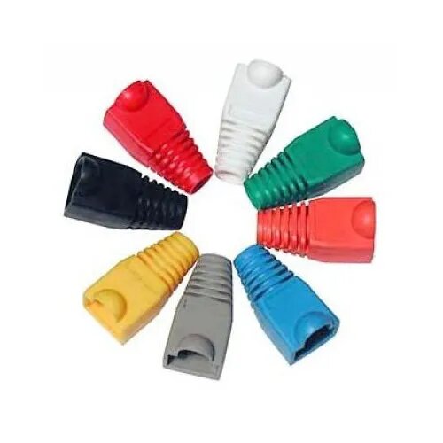 Колпачок Lanmaster TWT-BO-6.0-RD/100 красный (упак:100шт)
