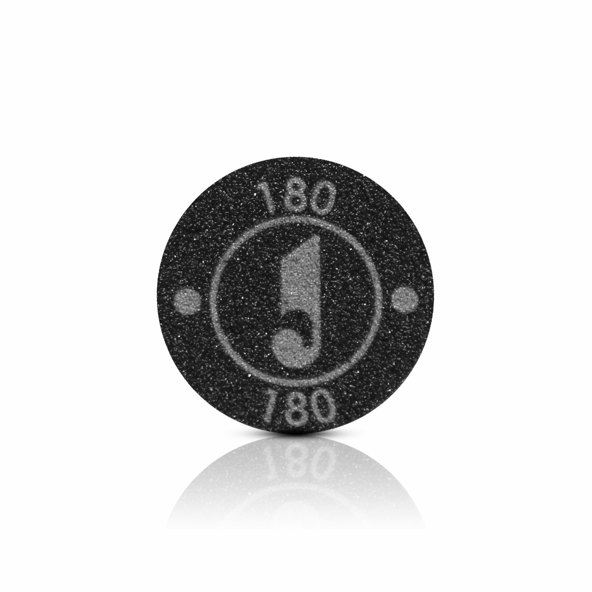 Файлы диски для педикюра абразив 180, D20мм, черный, уп 30 шт