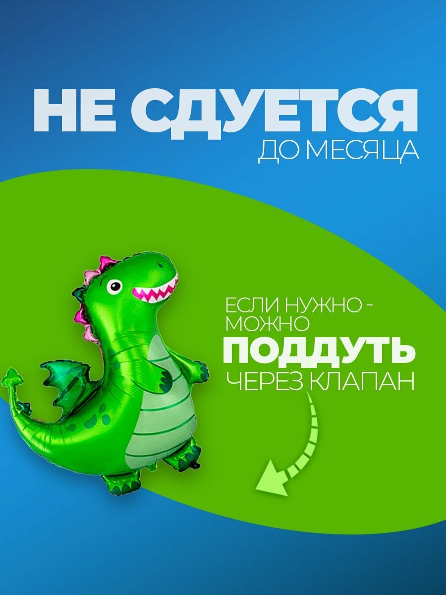 Фольгированные воздушные шары для мальчика для фотозоны — фото 1