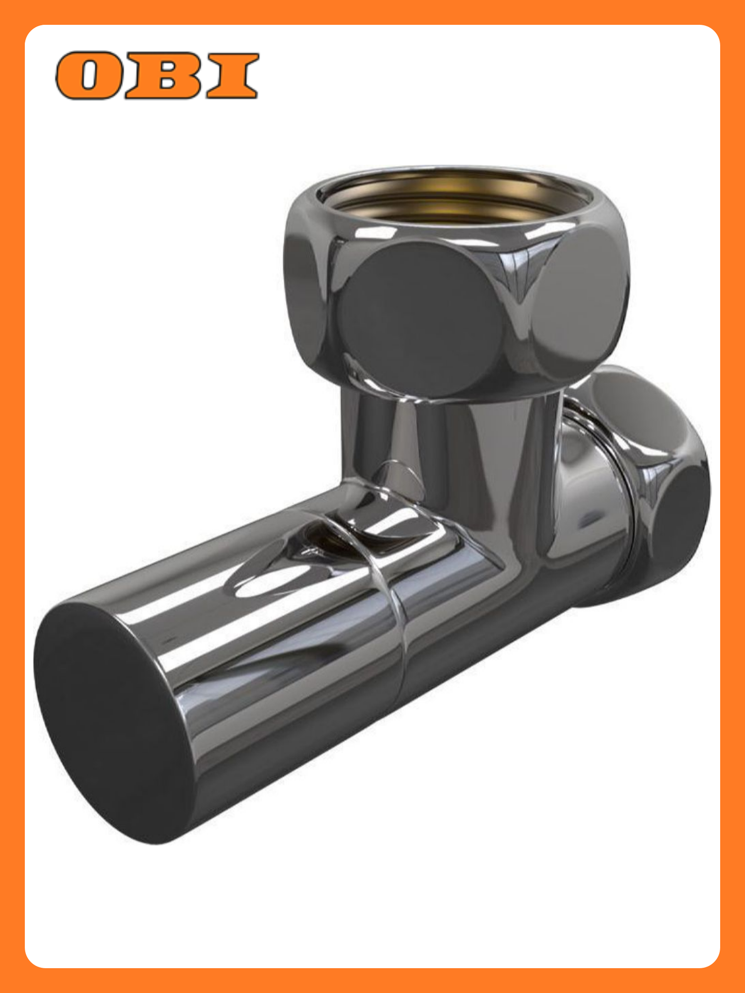 Вентиль латунь хромированная арго 1х3 4 