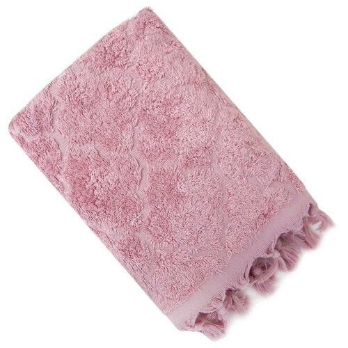 фото Tana home collection полотенце keyt цвет: малиновый (70х140 см) br41762