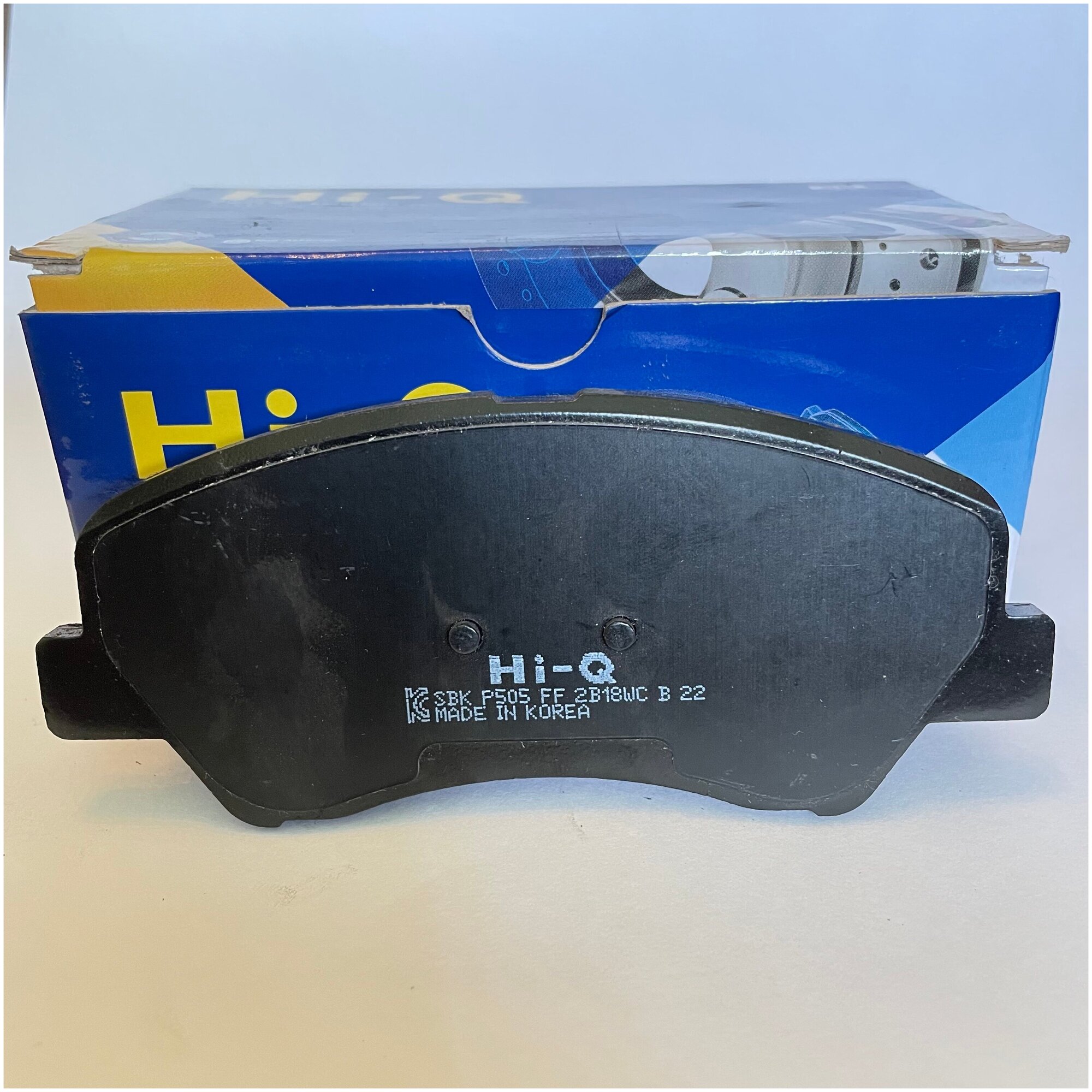 Колодки Hyundai Elantra, Accent, Solaris, Kia Rio (2010-) Передние (Без Противошумных Пластин) Sangsin brake арт. SP1399IN