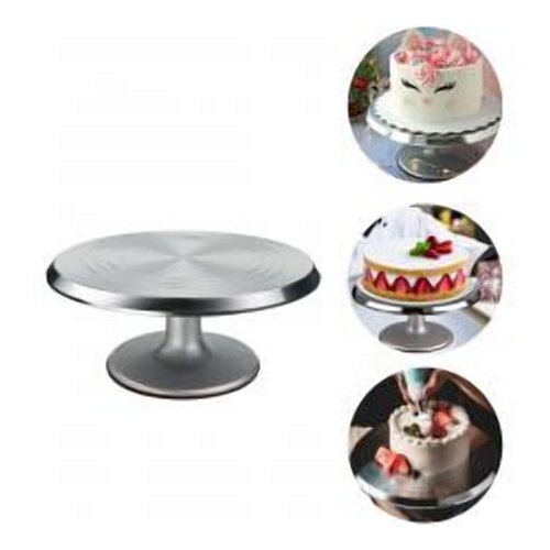 Вращающаяся металлическая подставка для торта 30 см