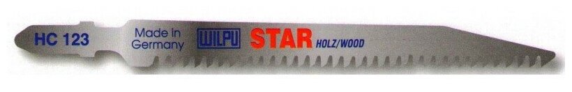 Пилки HC123 STAR WILPU, 0210500005