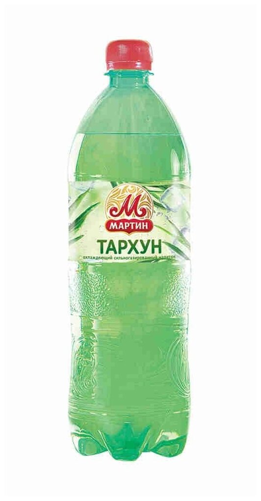 Лимонад "мартин" Тархун 1.0л пэт бут. 9 шт.