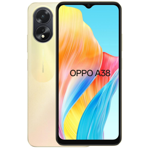 Смартфон OPPO A38 4/128 ГБ, Dual nano SIM, черный