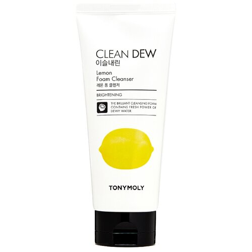 Tony Moly Пенка для умывания с экстрактом лимона Clean Dew Lemon Foam Cleanser, 180 мл