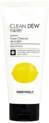 TONY MOLY пенка для умывания Clean Dew с экстрактом лимона, 180 мл, 287 г