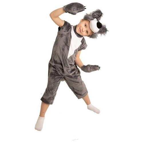 фото Карнавальный костюм омзэт волк, рост 98