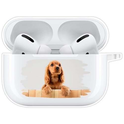 Чехол Krutoff Clear Case для AirPods Pro Выходи играть