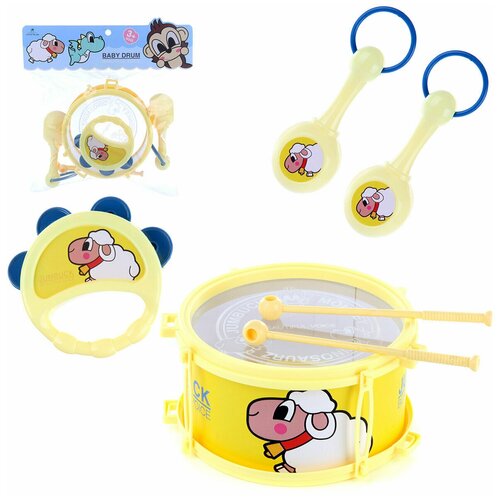 Набор музыкальных инструментов Veld co 114775 Ударная установка 774₽