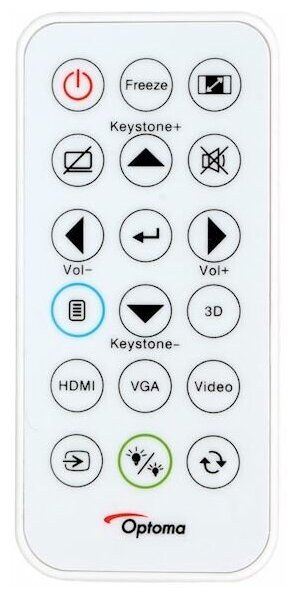 Проектор Optoma S336 DLPFull 3DSVGA8006004000 ANSI Lm 10W27 dB3 kgчерный