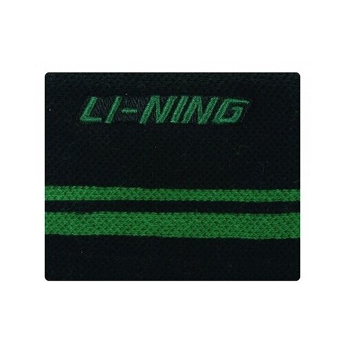 Напульсник LI-NING, размер one size, черный, зеленый