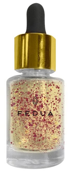 Fedua - Cuticol Gel Rose - Гель с лепестками роз 15 ml