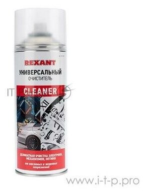 Очиститель универсальный Rexant Cleaner 400 мл (аэрозоль)