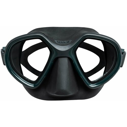 фото Подтвержденная маска для подводной охоты с двойным иллюминатором spf 500 subea x decathlon