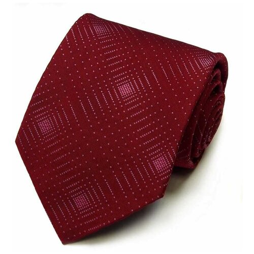 Фирменный бордовый галстук с узором Celine 823553