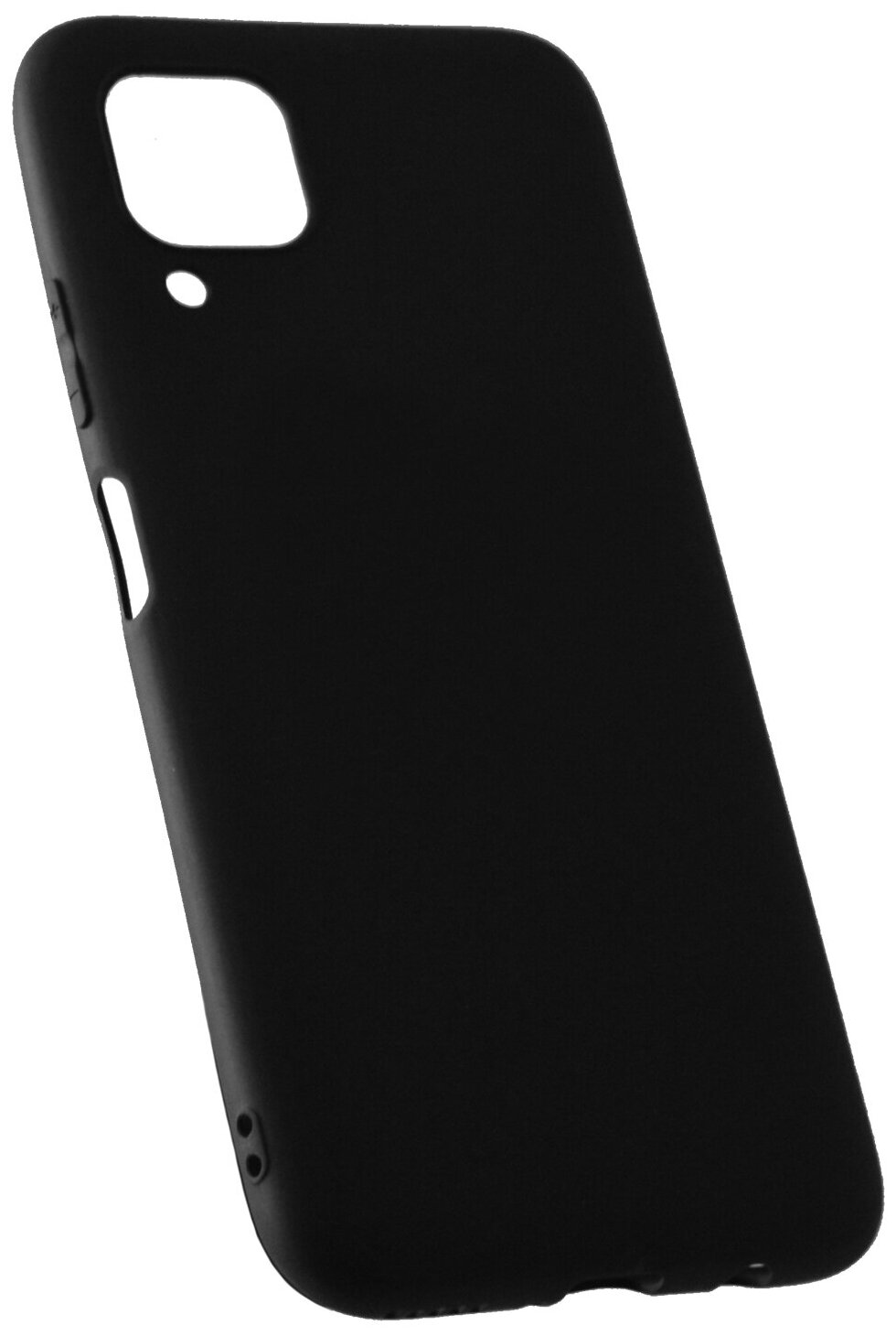 Противоударный чехол для Samsung Galaxy A12 / на самсунг А12 Черный