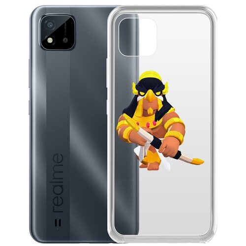 фото Чехол-накладка clear case brawl stars-бо хорус для realme c11 krutoff group