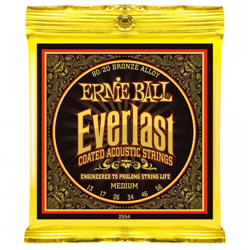 Cтруны для акустической гитары Ernie Ball 2554 cтруны для акустической гитары ernie ball 2548