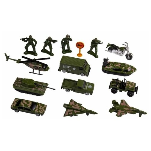 фото Игровой набор «военное отделение» (металл, 16 предметов) handers