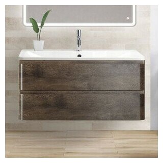 Тумба под раковину BelBagno Albano 80 Rovere Nature Grigio (ALBANO-800-2C-SO-RNG)