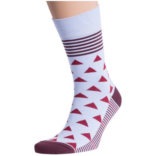 фото Мужские носки moscowsocksclub №м09 голубые, размер 29 (44-46)