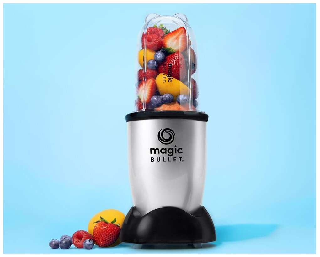 Стационарный блендер NutriBullet MBR-03 Magic Bullet, серебристый/черный