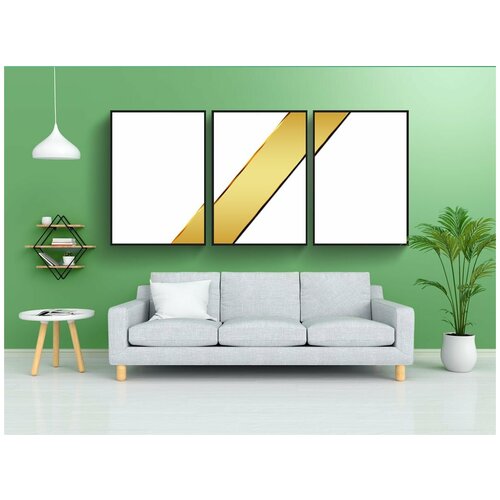 фото Набор модулных постеров для интерьера "письма, abc, подготовка" 60x90 см. в тубусе, без рамки lotsprints