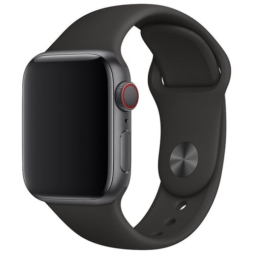Спортивный ремешок Guardi Sport Band для Apple Watch 38/40 мм черный