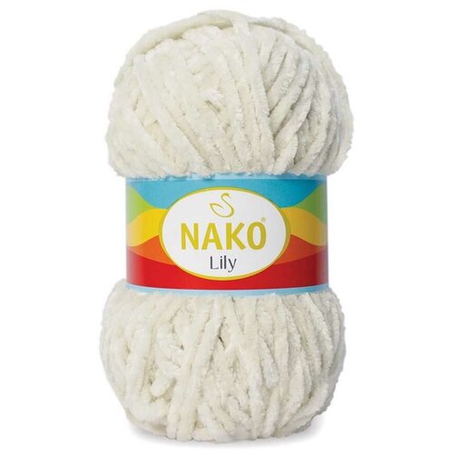 Пряжа Nako Lily - 6651 кремовый