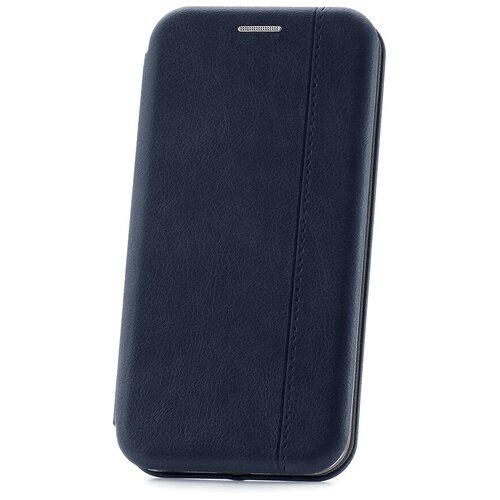 фото Чехол книжка xiaomi redmi note 9 derbi open book-1 темно-синий