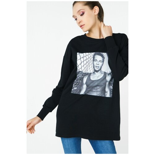 Свитшот Брэд Питт ZNAKI Z-200_B_BPB Черный 48