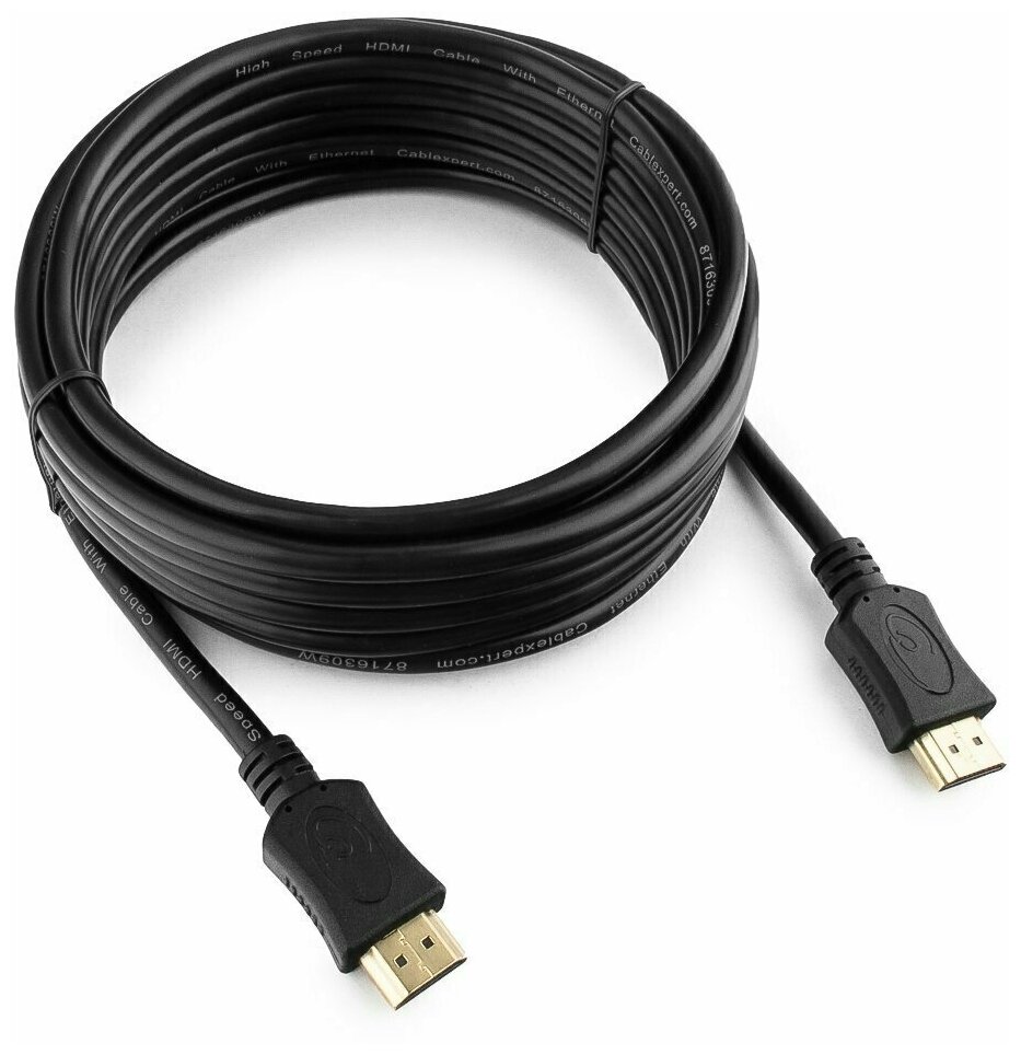 Gembird Кабель HDMI Cablexpert , 4.5м, v2.0, 19M 19M, серия Light, черный, позол.разъемы, экран CC-HDMI4L-15