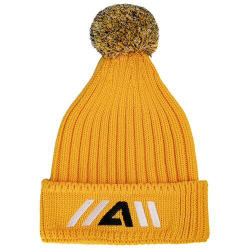 фото Шапка бини oldos, размер 56-58, желтый