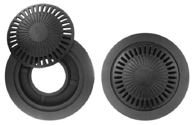 фото Сковорода чугунная "Гриль-газ" ГГ-1 (320*45,5 мм)