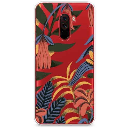 фото Силиконовый чехол "колокольчики арт" на xiaomi pocophone f1 / сяоми покофон f1 case place