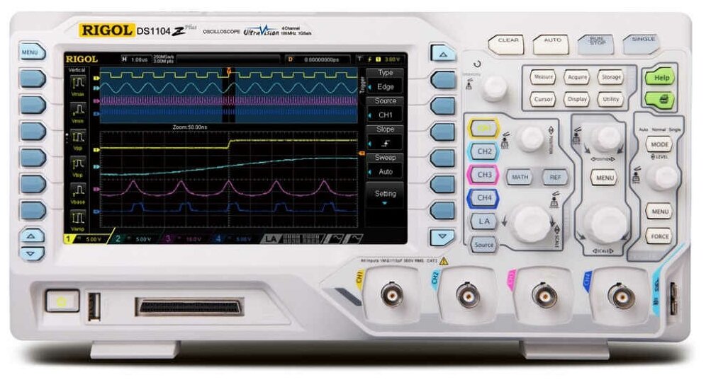 Осциллограф цифровой RIGOL DS1104Z PLUS