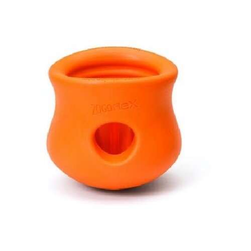 Zogoflex Toppl игрушка под лакомства для собак всех пород 8 см, оранжевая